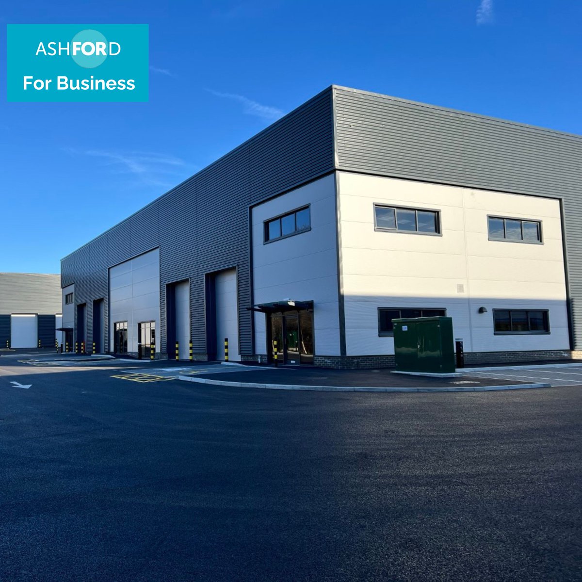 Why choose Entralon Gate in Ashford for your business? Its location has excellent connections to London, and all units feature natural internal light, landscaping, cycle parking & EV charging points. orlo.uk/sLCmZ Contact: economicdevelopment@ashford.gov.uk