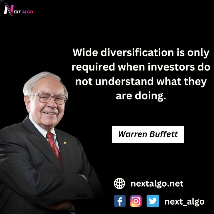 Wide Diversification is only required when investors do not understand what they are doing.

By- Warren Buffett

#apibridge #autobuy #autosell #mqldevelopments #algotrading #algorithmtrading #manualtrading #tatashares #tatasteel #tatapowers #stockmarketindia #sharebazar