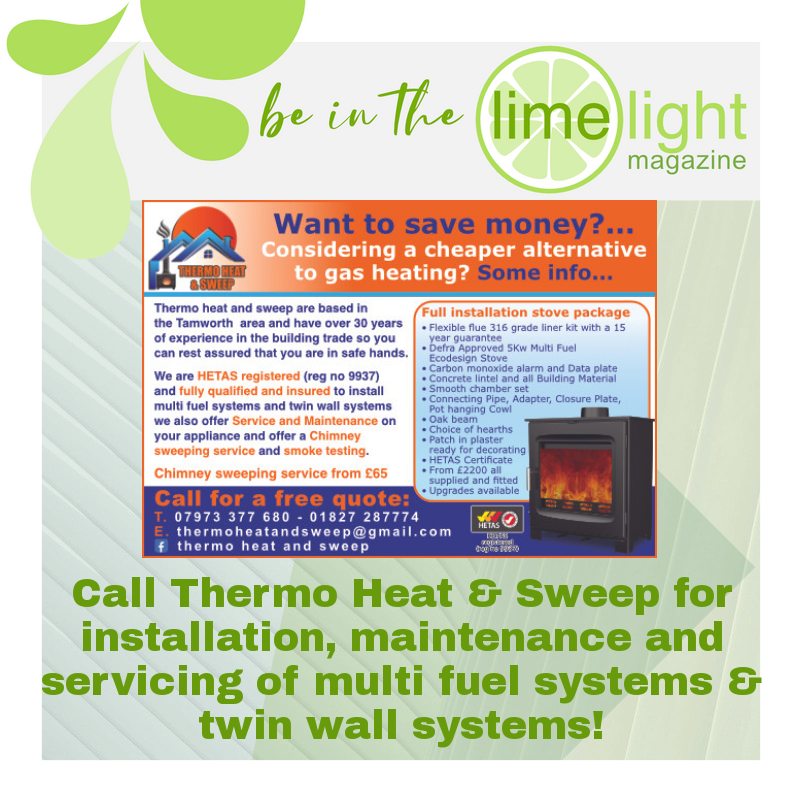 LimelightMag_UK's tweet image. Need professional installation for your multi fuel system or chimney sweeping? Look no further! Contact @thermoheatandsweepltd  today for expert servicing and maintenance. 🔥🔧 
.
Thermoheatandsweep.co.Uk
.
#MultiFuel #ChimneySweeping #tamworthuk