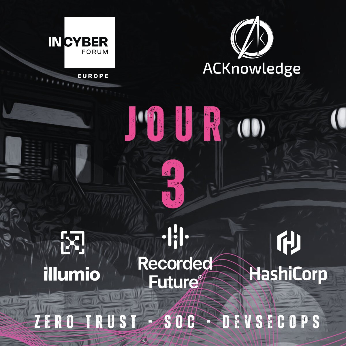 Forum InCyber Europe (FIC) - jour 3

Déjà le dernier jour... 
L'équipe ACKnowledge vous attend sur le stand A5 pour échanger sur vos challenges cyber, et pour les dernières démonstrations sur Recorded Future, Illumio &amp; HashiCorp. 

A tout à l'heure 👋 

#cybersecurite #evenement