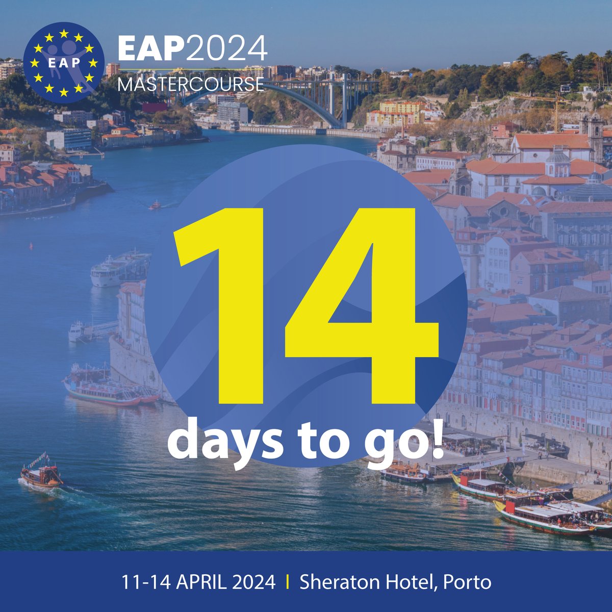 Only 14 days left until the EAP 2024 Mastercourse kicks off! 🌟 Get ready to immerse yourself in the latest paediatric breakthroughs, connect with experts, and elevate your practice. The excitement is building – are you ready? loom.ly/qHAPyGY