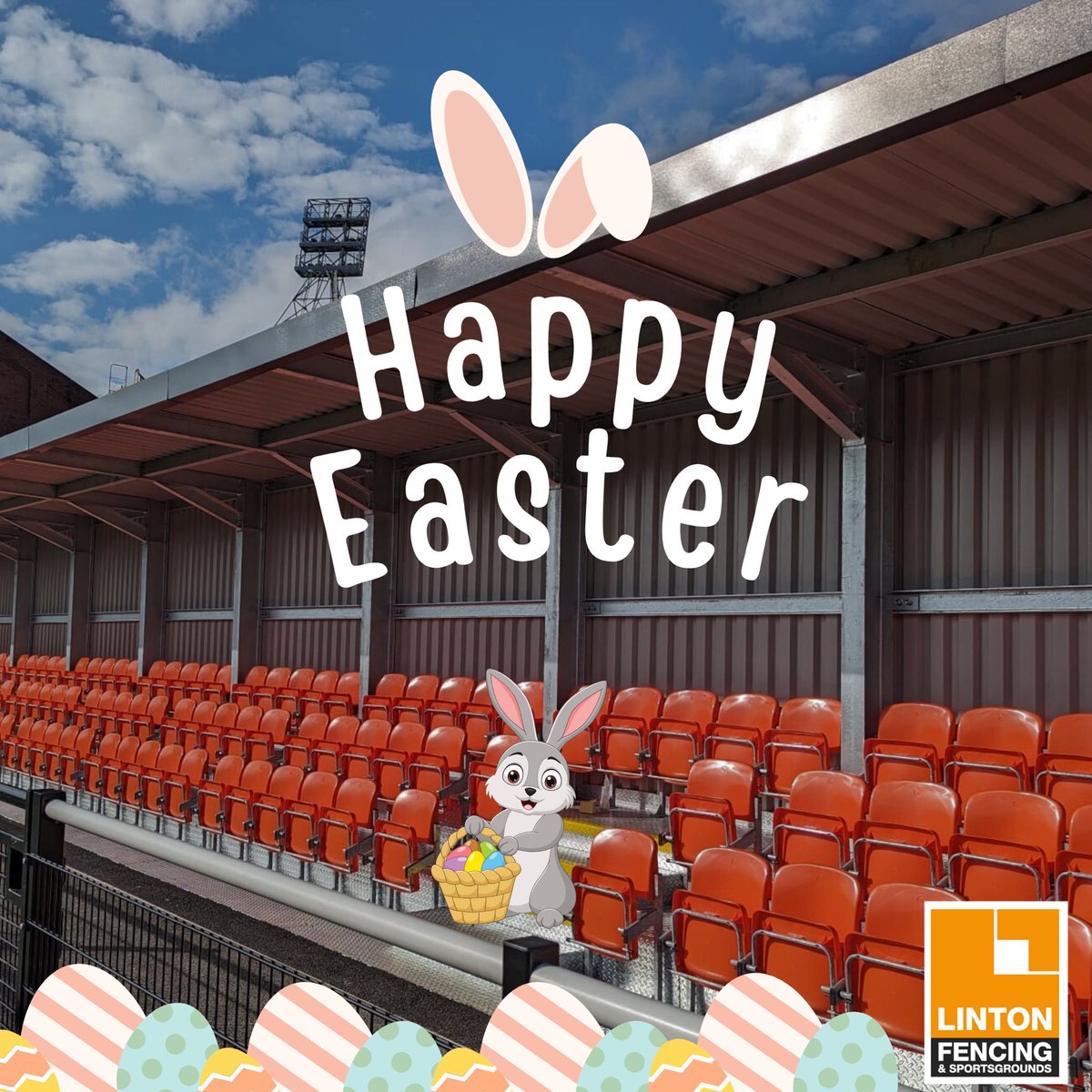 🐣 A very Happy Easter to all of our clubs, customers, friends and colleagues 🐣

Plenty more to come in 2024! Enjoy the break 😊

#sportsclubs #nibusiness #fencing #stadium #stands