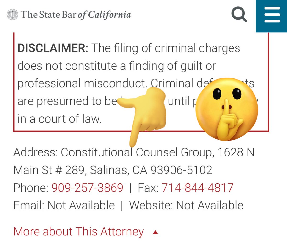 #EastmanTrial #AmorSalinas @AnthonyRochaD6 ? 

Is Eastman a friend of Dave Drew’s? 

How’d the @mcweekly miss this one, @FelixKSBW ?

@carmelpinecone @KIONnews @SupGlennChurch 
@MelendezSalinas - MAGA in #Salinas? @stevemcshane donors? @kimbleycraig ?