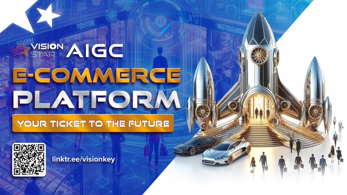 visionstar_aigc's tweet image. 🌟 Calling all online entrepreneurs! VISION STAR AIGC&apos;s e-commerce platform is your ticket to the future!

🚀 Our AI-driven approach makes selling online smarter, faster, and more profitable. Let&apos;s make waves in the digital marketplace! 🌊 #EcommerceEvolution #AIInAction