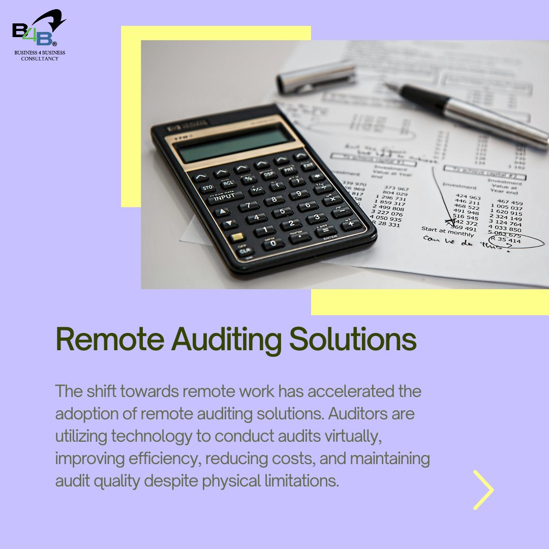 b4bconsultancy's tweet photo. Stay Ahead of the Curve: Embrace the Latest Trends in Auditing! 💼✨ From data analytics integration to compliance audits, we've got you covered.

#AccountingTrends #AuditingEvolution #TaxationInsights #StayInformed #BusinessAdvisory #DataAnalytics  #ESG #RegulatoryCompliance https://t.co/fjB1mKvgZR
