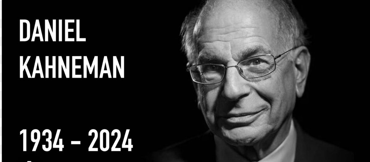 coachskb's tweet image. #DanielKahneman, a thought leader in #behaviouraleconomics, has passed away at the age of 90.He was most known for his “Prospect Theory”, which won him the Nobel Prize in Economic Sciences in 2002. he authored two groundbreaking books, &quot;Thinking Fast and Slow&quot; and &quot;Noise&quot;.#RIP