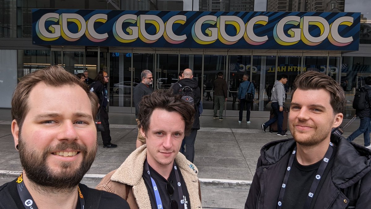 hxctropius's tweet image. This is my post-#GDC post. Good times, good people, and good vibes!

After meeting a bunch of awesome devs, running another BYOG event, and more during #GDC2024, I'm still winding back up and following up with all the great people I connected with. Thanks all!