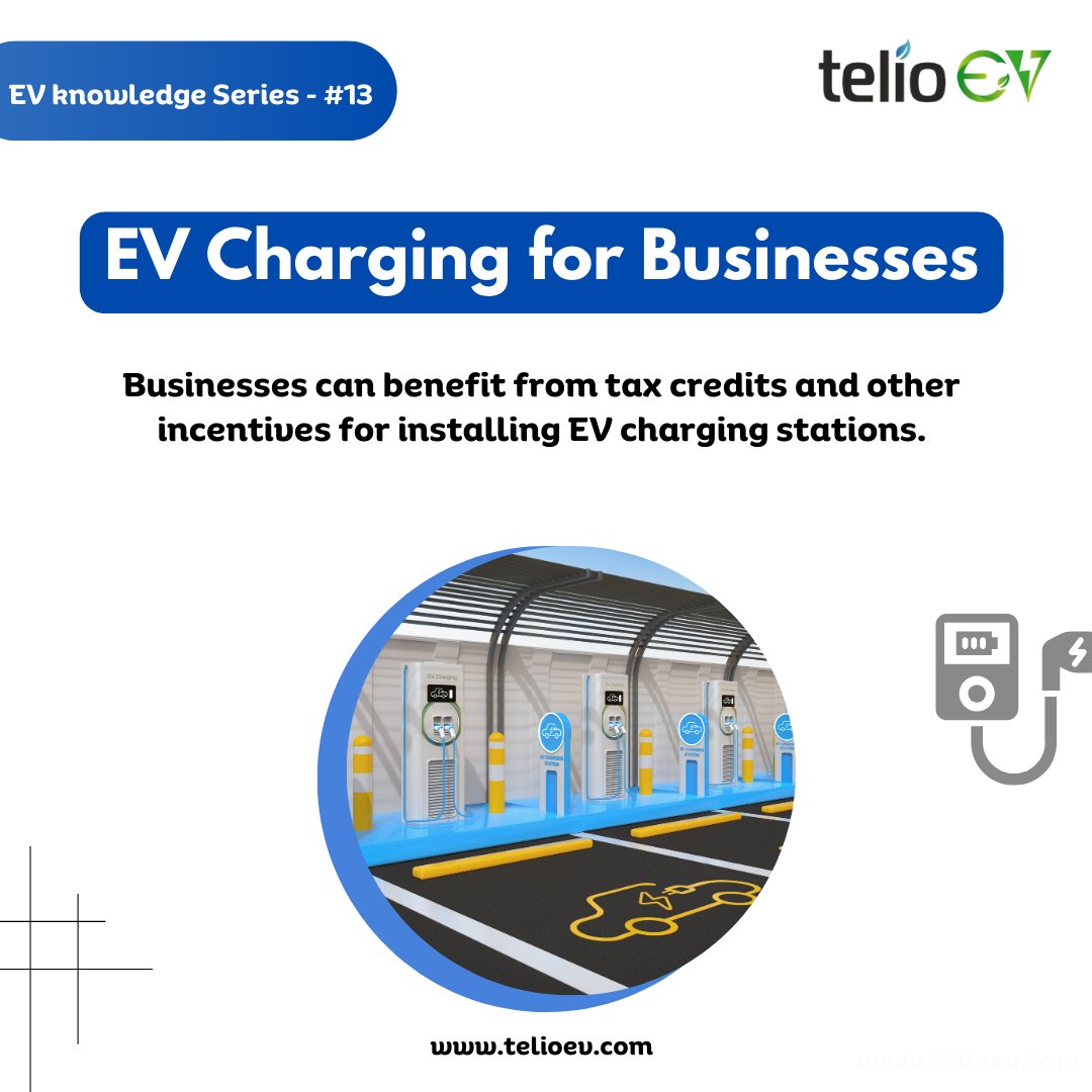 telioev2022's tweet photo. Drive your business into the future! Tax credits are making EV charging stations affordable. Go green, attract customers, and future-proof your company. Explore TelioEV now! #EVcharging #sustainability #businessinnovation #TelioEV https://t.co/7XjBeqpjEv