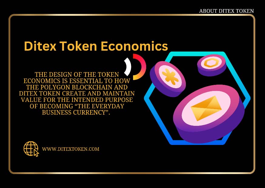PaschalUchenna6's tweet photo. The design of the Ditex token economics is essential to how the Polygon Blockchain and DITEX token create and maintain value for the intended purpose of becoming โThe everyday business currencyโ. #Ditextoken #oriele #Crypto https://t.co/pEaXbQAfNM