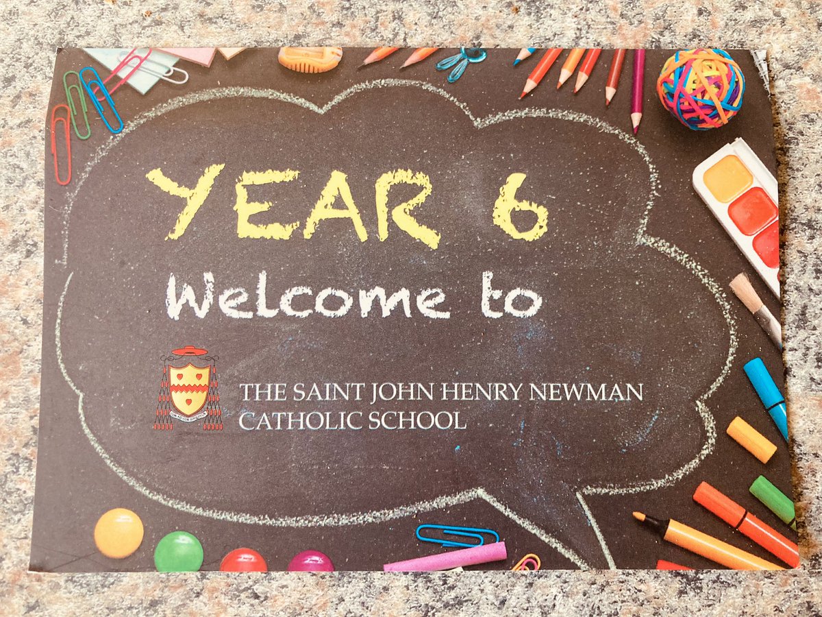 These should be dropping on doormats over the next few days. We are already excited about welcoming new members into our school community. Have you received yours yet?? #transition #Year6