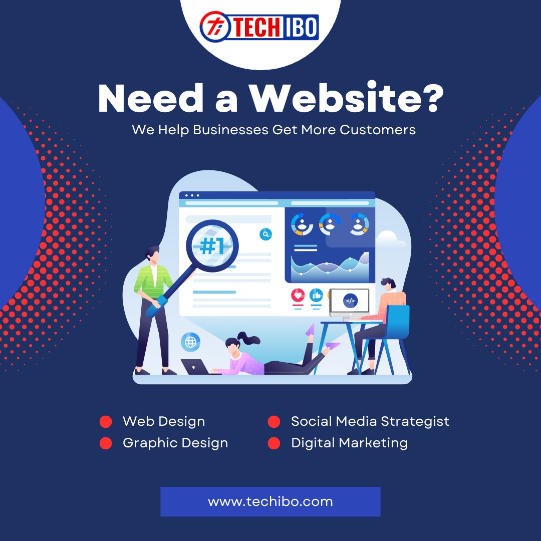 📷 Ready to elevate your online presence? Look no further! Our team of skilled website developers is here to turn your digital dreams into reality. Visit: techibo.com/web-developmen… #WebDevelopment #DigitalTransformation #OnlineSuccess