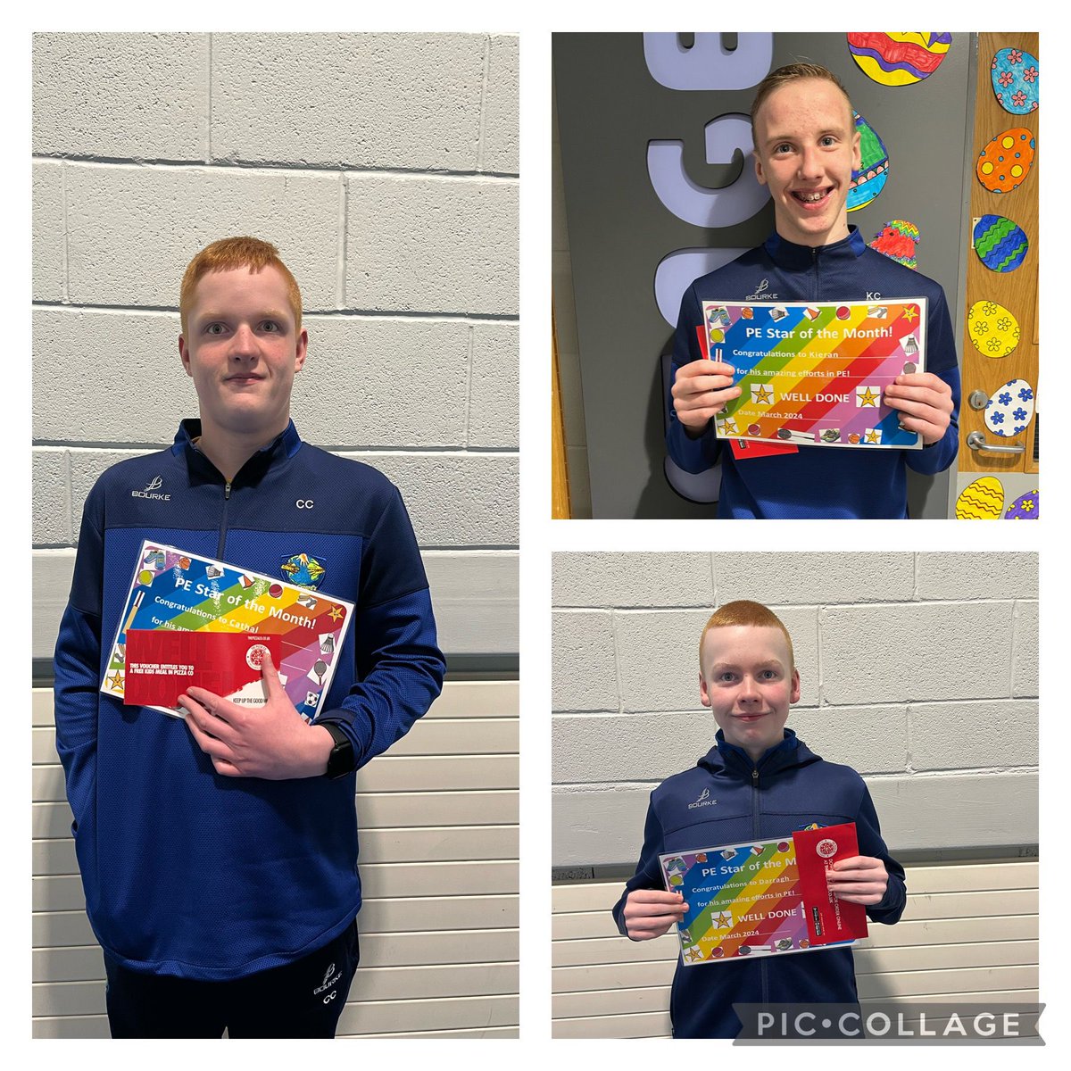 Well done to our PE Stars of the Month ⭐ Healthy = Happy 💪