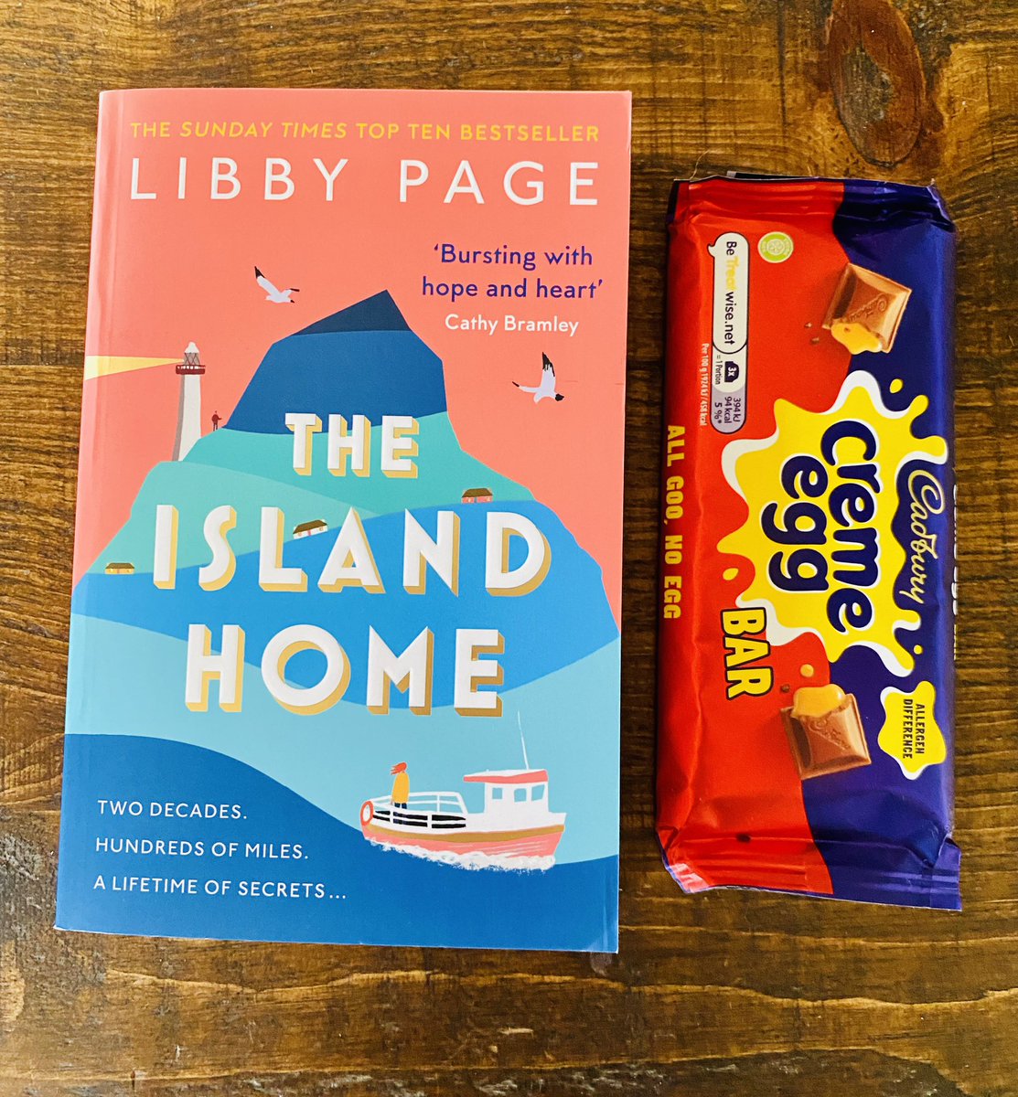 Hello everyone! Today you can win a copy of The Island Home and a creme egg bar. Repost &amp; follow to enter. UK only. Closes tonight 28/03/24 at 11.59pm.