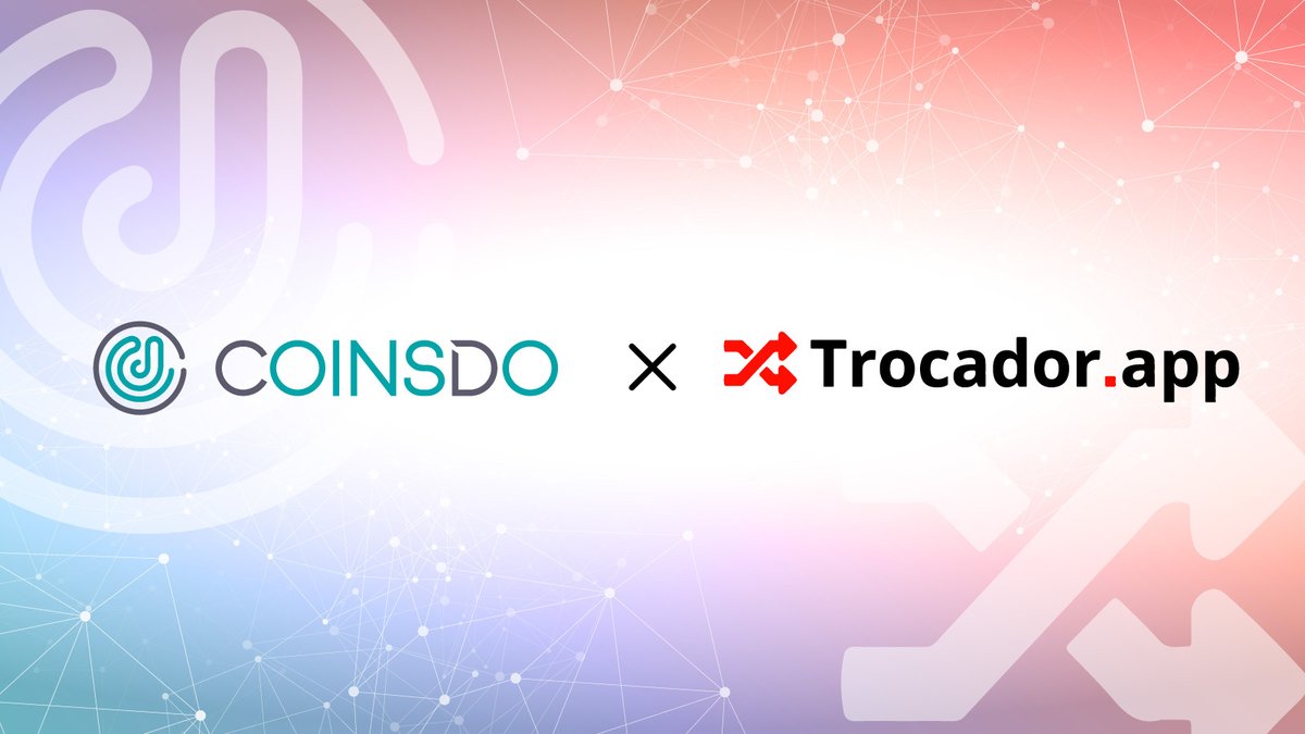 📢 Exciting Partnership Announcement 📢 

CoinsDo is thrilled to partner with <a href="/TrocadorApp/">TrocadorApp</a>, an innovative exchange aggregator that champions user interest and privacy in the cryptocurrency world! 

Trocador is dedicated to providing you with the most advantageous exchange rates