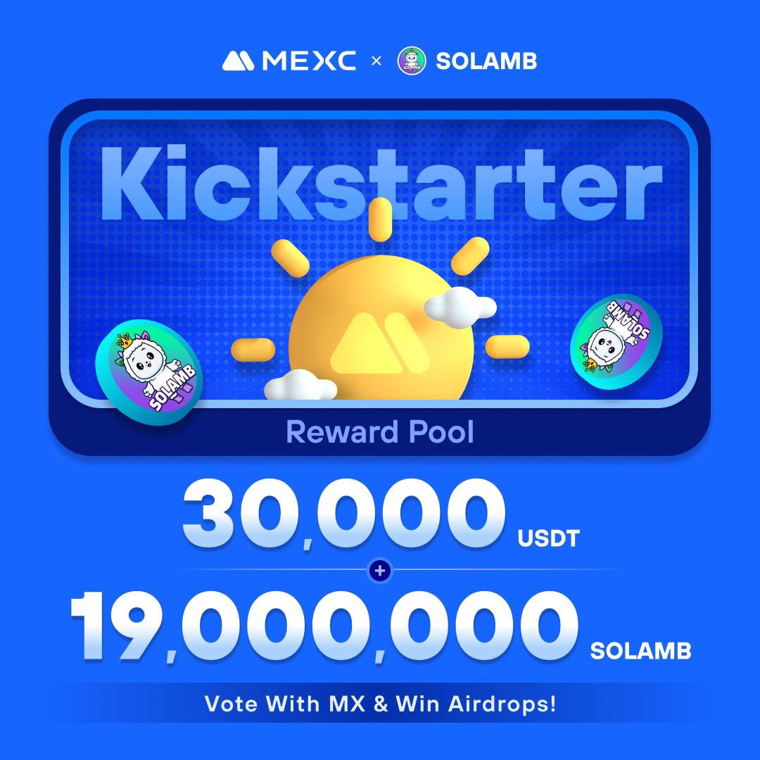 MEXC_DE's tweet photo. #Solamb , ein #Memecoin auf der #Solana $SOL Blockchain, kommt zum #MEXCKickstarter 🚀
🗳Stimme mit $MX ab, um Airdrops zu teilen
📈 $SOLAMB /USDT-Handel: 29.03.2024 07:00 Uhr
Details: https://t.co/dH00a3tkmY https://t.co/smahfqyQI7