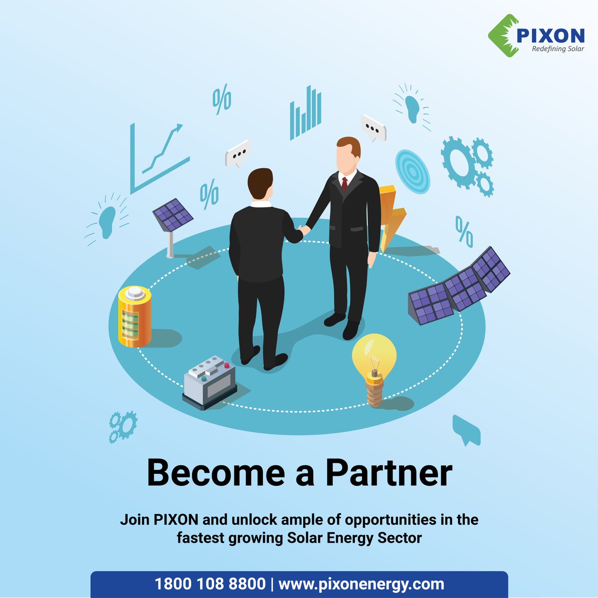Become our dealer and be at the forefront of technology and innovation. Let's shape the future together!
Apply Now.

#pixonsolar #dealer #solarpower #renewableenergy #modulemanufacturer #solarmodules #solarpanels #sustainablefuture #solarenergy #solar #manufacturing