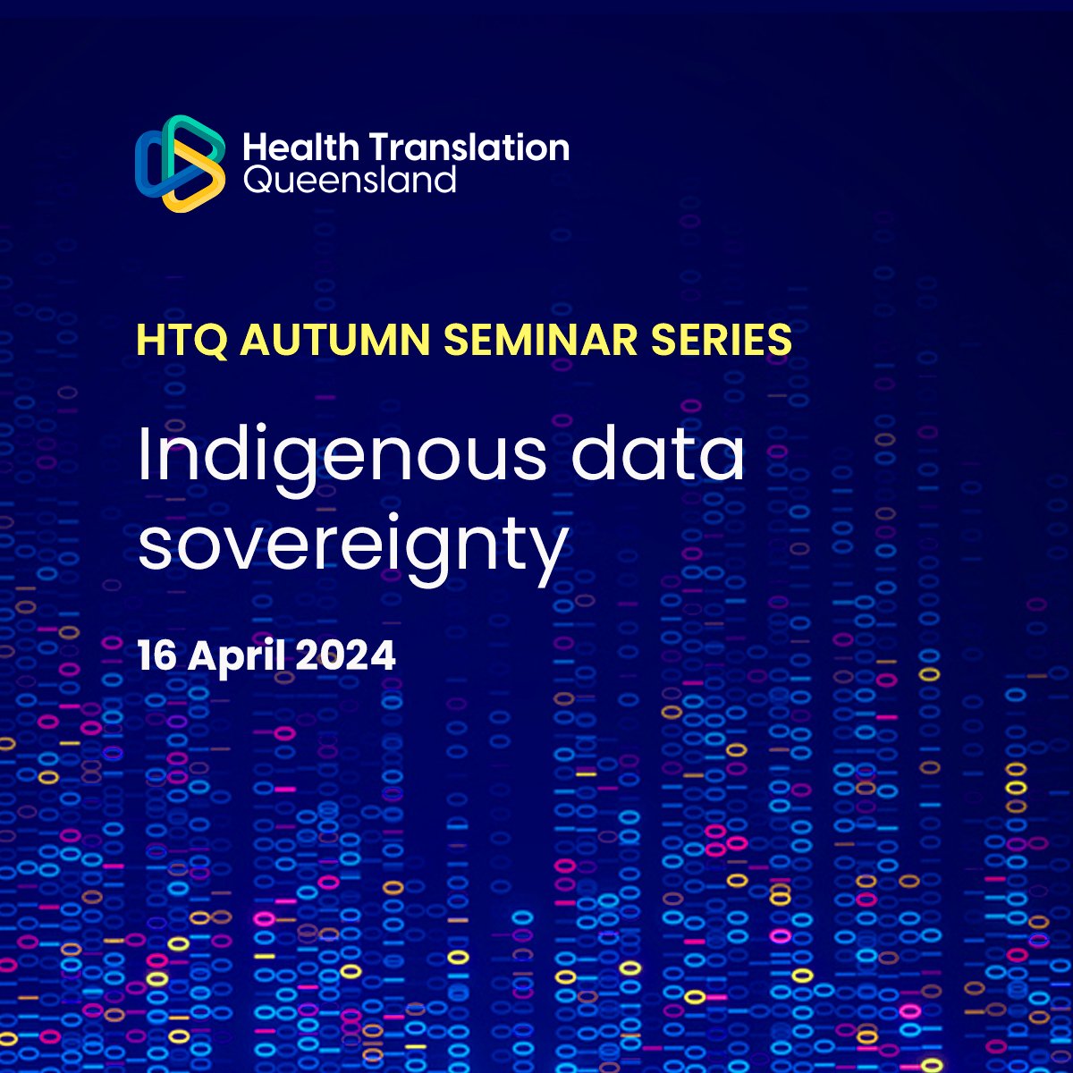 Don't miss our seminar on Indigenous data sovereignty in health research, led by Neane Carter from Terri Janke Solicitors. Explore what it is and how to apply it. 16 April, 11am-12pm AEST-QLD, Online. Secure your spot: eventbrite.com.au/e/htq-seminar-…
#DataGovernance #HealthResearch