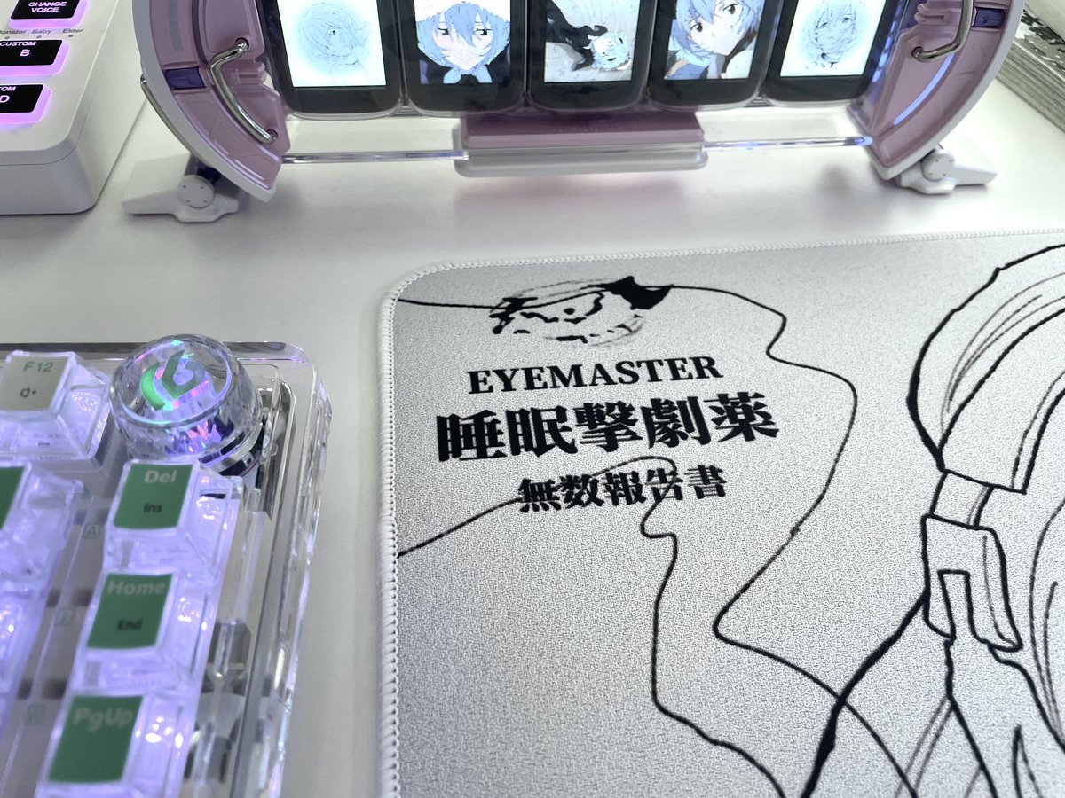 EYEMASTER WF-401 マウスパッド お主義 白いゲーム環境 tiktok on X