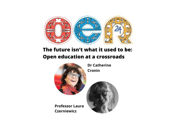 Dr Catherine Cronin and Professor Laura Czerniewicz have created an essay to accompany their keynote 'The future isn’t what it used to be' which is available on the #altc blog #OER24 buff.ly/3PAKg6j