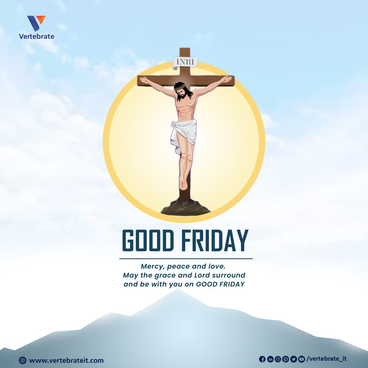 vertebrate_it's tweet photo. 🌟Reflect on sacrifices made for us today. May peace and love fill your heart. Spread kindness!🙏
#vertebrateIT #vizag #cityofdestiny #b2b #website #digitalmarketing #development #mobileapps #business #technology #GoodFriday #Reflection #love #jesus #LoveAndKindness #PeaceAndLove https://t.co/H6AcbDCTej