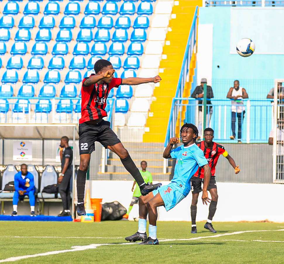 hfworld_'s tweet photo. GET IN ||
Remo Stars has been knocked out of the State FA Cup in the semi-finals by their Academy of Beyond Limits FA. ๐ณ
The youth team progressed 5-4 on penalties after a 1-1 draw in normal time.
#StateFACup https://t.co/smekPXP4qA