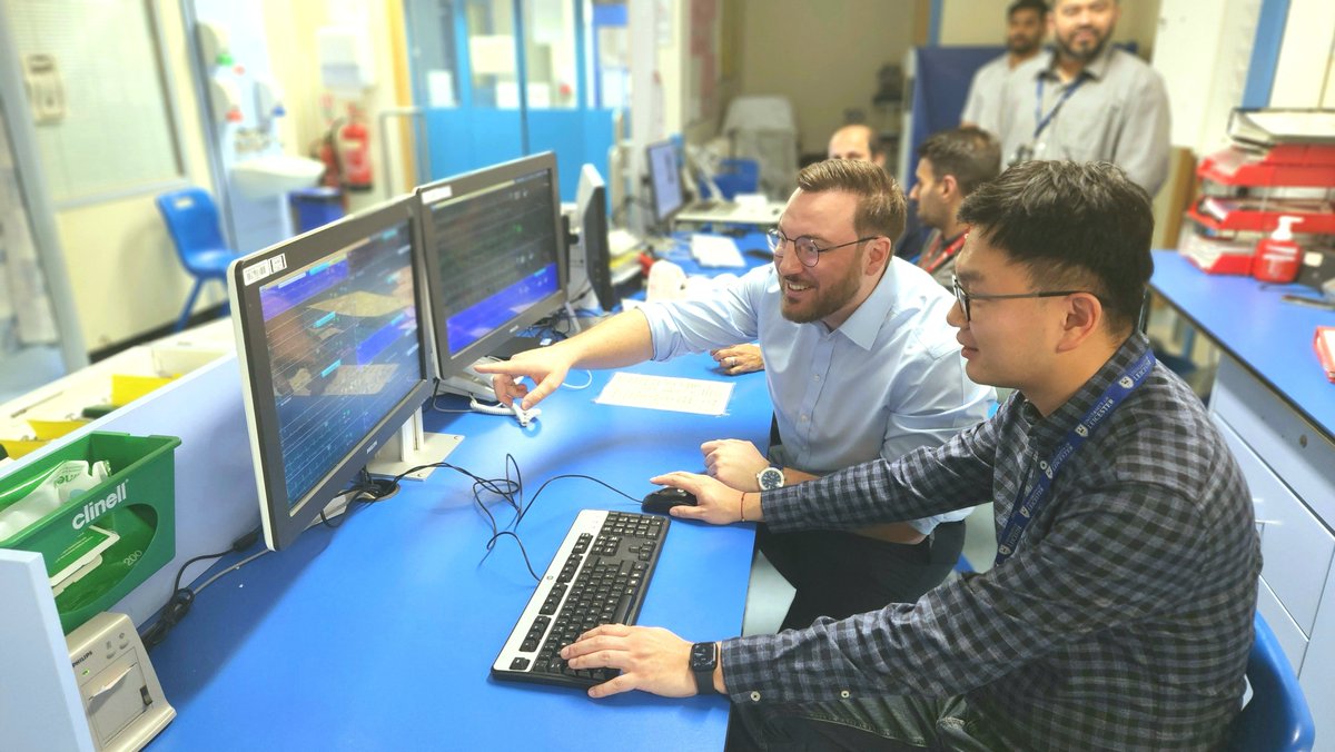Research at Leicester's Hospitals (@leicresearch) on Twitter photo In a #NIHRLeicesterBRC study that looked at whether #ArtificialIntelligence can be used to predict whether a person was at risk of a lethal heart rhythm, an #AI tool correctly identified the condition 80 per cent of the time <a href="/g_andre_ng/">G. Andre Ng</a> <a href="/UhlRhythm/">Cardiac Rhythm Nurses RRCV UHL 💙</a>👉
leicesterbrc.nihr.ac.uk/ai-ventricular… In a #NIHRLeicesterBRC study that looked at whether #ArtificialIntelligence can be used to predict whether a person was at risk of a lethal heart rhythm, an #AI tool correctly identified the condition 80 per cent of the time <a href="/g_andre_ng/">G. Andre Ng</a> <a href="/UhlRhythm/">Cardiac Rhythm Nurses RRCV UHL 💙</a>👉
leicesterbrc.nihr.ac.uk/ai-ventricular…