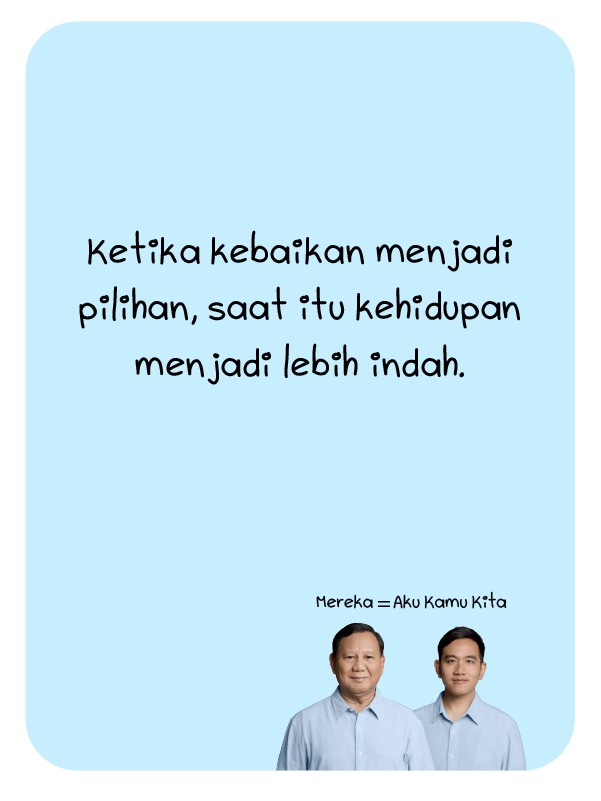 hersanoar's tweet photo. Keren sekali sis, JelasNYATA MAYORITASPrabowo itu tokoh yang mendukung masyarakat believe sebenarnya kita dapat menciptakan depan.

96JutaPEMILIH GakDIANGGAP https://t.co/sdqi96Wo9Z