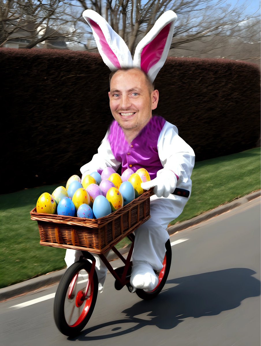 Adam takes out last mile deilvery solutions very seriously!!

Especially at Easter!