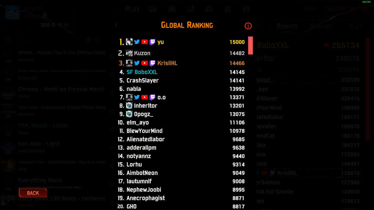 BoboXXL_'s tweet photo. After 6 hours straight of doin lots of clickin and aimin...

I got #4 in the world in @beat_aim !
I'm so beyond tired. But this game is so incredibly fun.
               へ  ♡  
         ૮  >  <)         
          /  ⁻  ៸|            
     乀(ˍ, ل ل https://t.co/kYF3Lv6Wst