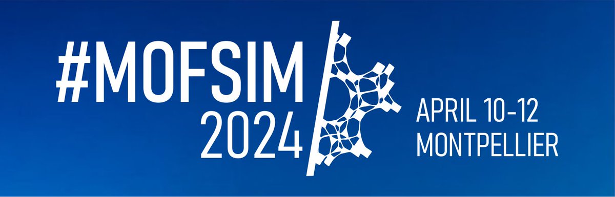 We are very much looking forward to welcoming you soon for MOFSIM2024. Final program available online: mofsim.eu/online-program…