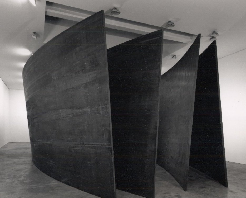 web3artschool's tweet photo. Richard Serra, the sculptor whose grand steel works defined the Minimalist art movement, has died at 85.
Serra's sculptures defined a generation of art-making. Working on an unusually large scale, Serra crafted gigantic artworks that enlisted spirals, cubes, and cones of steel. https://t.co/8fQ7L7rHcG
