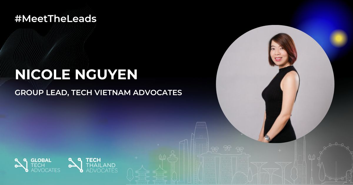 Introducing GTA Leads, Nicole Nguyen, Group Lead of @techVNadvocates, pioneering blockchain and fintech communities across Asia. Co-founder of APAC DAO, she's shaping the future of web3 with a vibrant community of over 2,000 members. globaltechadvocates.org/meet-the-gta-l… #MeetTheLeads