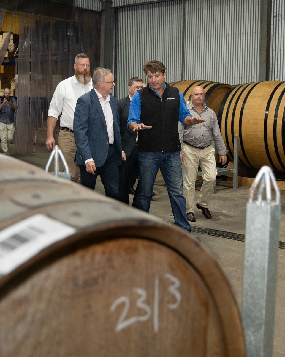 When we export our wine it’s good for our winemakers, and it’s good for the people buying it. Because Australian wine is the best in the world. It’s a huge industry that supports jobs and contributes to our national wealth too.