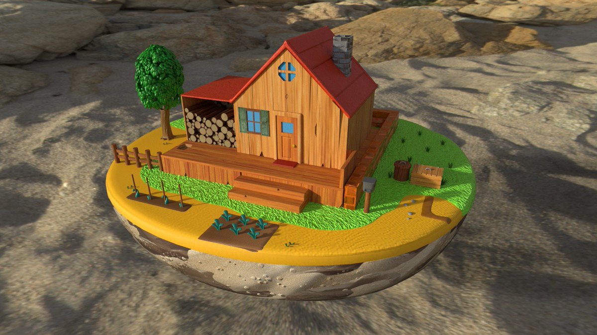 dreggoon's tweet photo. I made stardew house 😎 #stardewvalley https://t.co/dTZ4oDRybZ