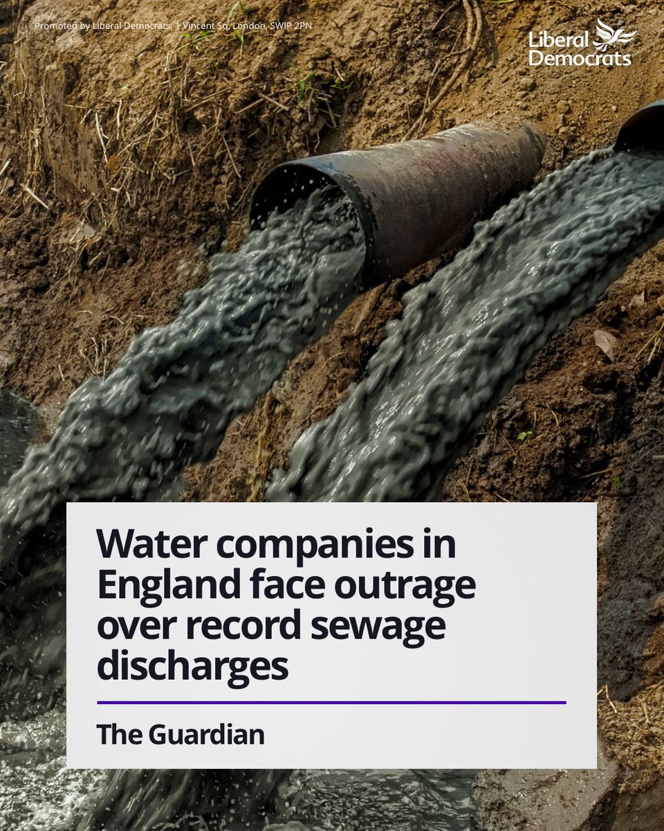 The Conservatives have ignored our warnings for years, and now their sewage scandal is ruining our country's ecosystems. It's time to declare a national environmental emergency and sort this problem out for good.