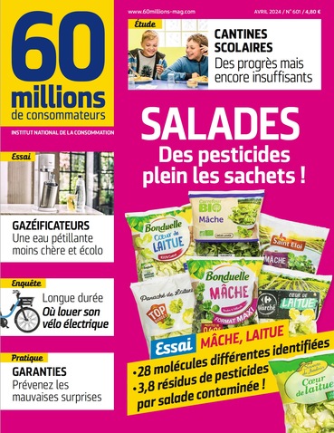 La fabrique de la peur fonctionne à plein régime avec <a href="/60millions/">60 Millions de consommateurs</a> de consommateurs. Ils savent que ces résidus de #pesticides, en présence infinitésimale, ne présentent pas de risques mais font tout pour le faire croire aux consommateurs. L’intox n’est pas là où on le croit…