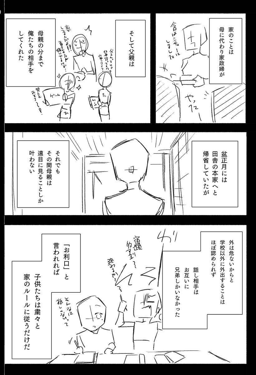 【漫画ネーム】
嘘と魔女の話(11/18) 