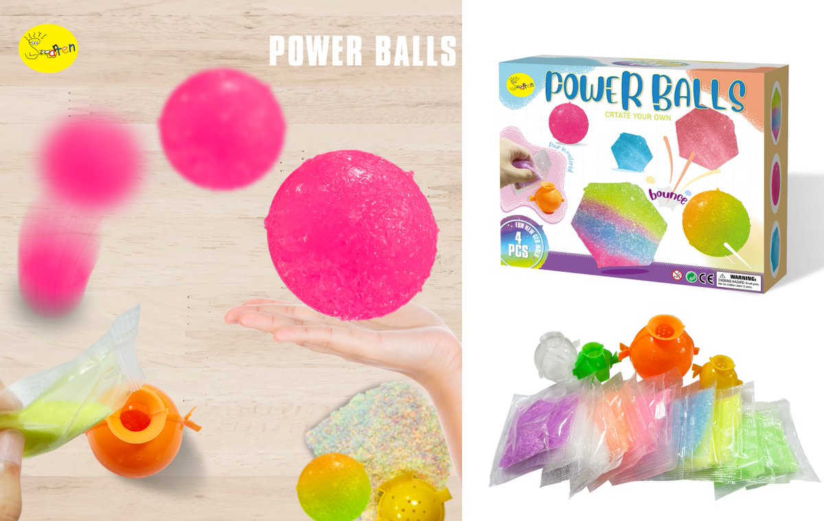 smartendiy's tweet photo. DIY Power Balls
These power balls are colorful and   full of entertainment. Kids can combine different colors of elastic sand   according to their preferences and put them into the mold to make a power  ball. https://t.co/HDn2xd9Z3e