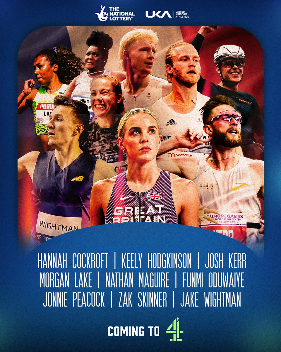 Join our athletes on the road to #Paris2024 🤩 UKA, @TNLUK and @Channel4 have partnered to produce a behind-the-scenes documentary following nine stars and their preparations for the Olympic and Paralympic Games ➡️ bit.ly/3Vvm8Wu Screening this summer ⏳