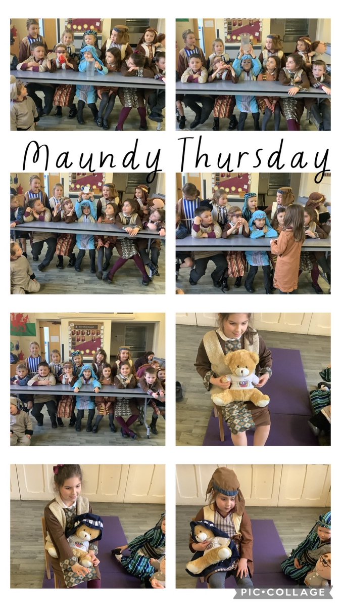 Maundy Thursday was the day that Jesus shared his final meal with his followers before he was crucified. Christians know this meal as the Last Supper. #RVE #MaundyThursday #TeddyFrancis @DioStAsaphEdu