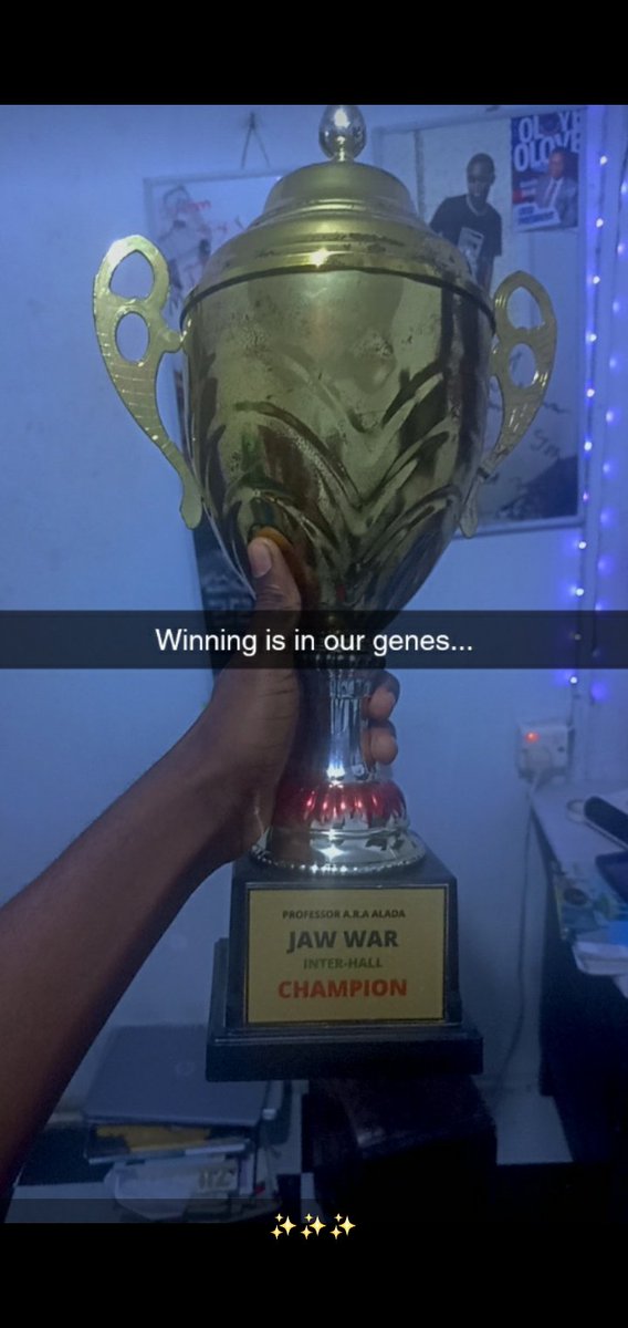 TOP OF THE MORNING TO YOU, SIR. WE'VE SEPARATED THE MEN FROM THE BOYS YESTERDAY.
ZIK HALL WON JAW WAR.