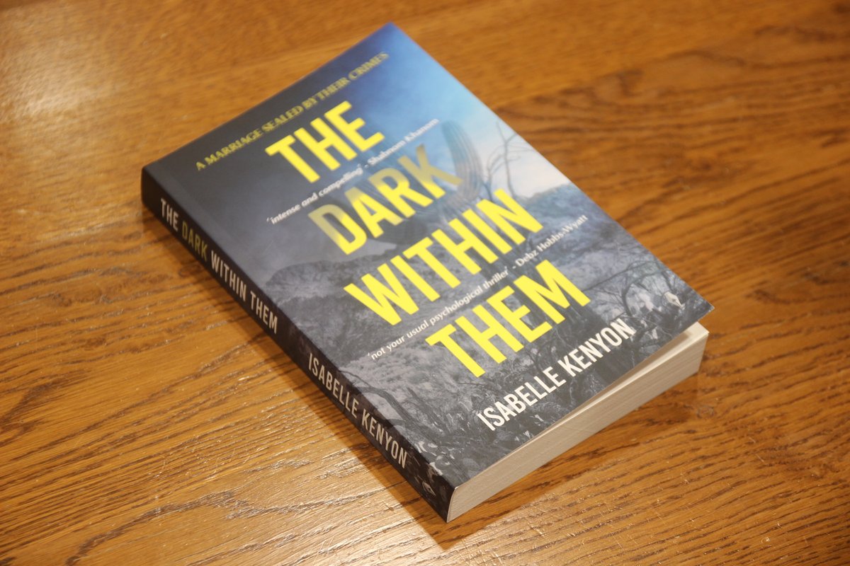 On publication day for The Dark Within Them, I wanted to say a big thank you to editors @DebzHobbsWyatt @shabnom @nikkidudley20 and @SarahJayneKeny1 for helping me shape the story into a very polished piece! waterstones.com/book/the-dark-…