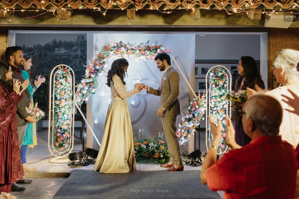 kishendas's tweet photo. I know it’s a little out of nowhere but we wanted it to be that way ❤️

I got engaged to the girl that makes me smile the most 💍❤️

We had a small event with just our families and it was everything we wanted. Thank you for your wishes and love ❤️ https://t.co/Ynpg2CbaSD