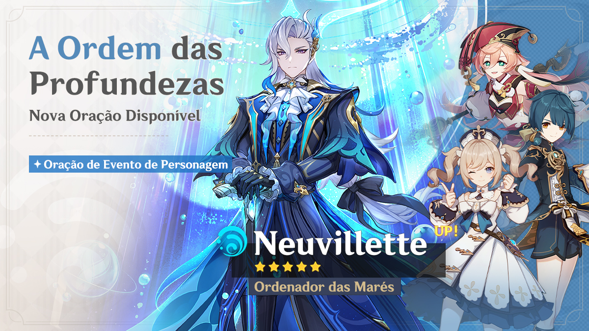 BRGenshinImpact's tweet image. Caros Viajantes, os Eventos de Oração "A Ordem das Profundezas", "Folhas ao Vento" e "Encarnação Divina" estarão disponíveis no dia 27 de setembro!

Para mais detalhes: hoyo.link/c4whFBAL

Veja o vídeo dos personagens da oração: hoyo.link/eMoeFBAL

#GenshinImpact