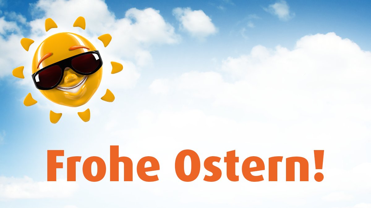 Wir wünschen allen schöne und abwechslungsreiche Ostertage mit hoffentlich frühlingshaftem Wetter!