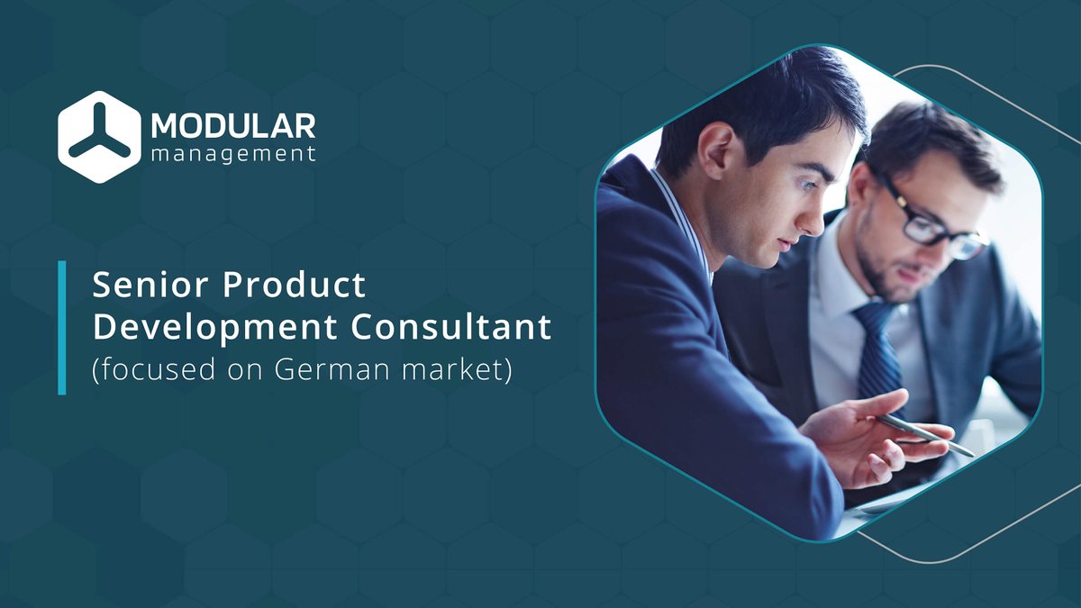 Modular Management is growing, and now's the chance to join us! We are hiring a both a Product Development Consultant and Senior Product Development Consultants, focused on the German market. 

To learn more, click here: hubs.la/Q02r0rPx0

#ModularManagement #Hiring