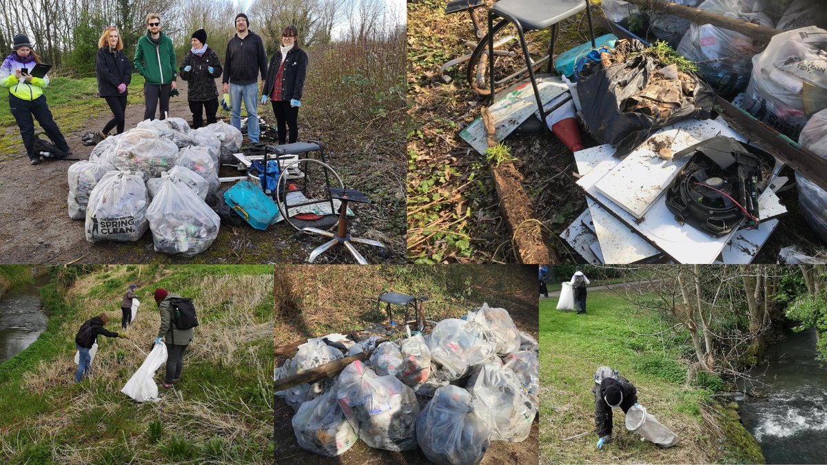 Last week, we teamed up with Guardians of the River Chelt and 15 incredible volunteers for a litter pick at The Moors Pocket Park along the Chelt. 💪 In just one day, we managed to bag up a whopping 102 kg of rubbish, along with bulky materials.

#SpruceUpTheSevern