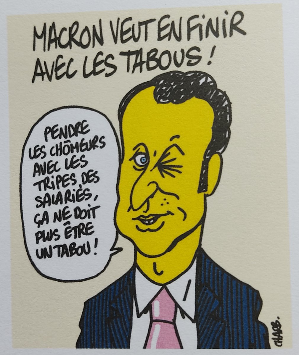 Besot_Dessins's tweet image. Charb, plus que jamais d&apos;actu...
#Macron #chômeurs #dette #Attal20H