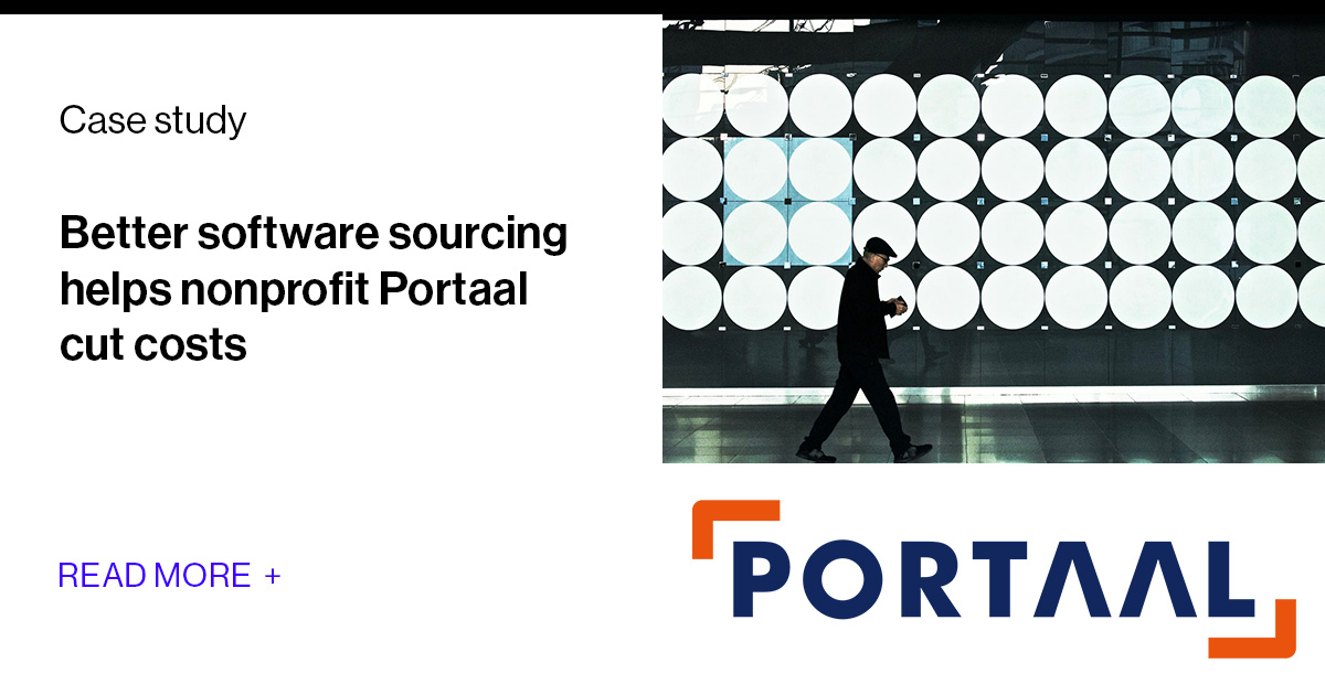 Like many organisations, @portaalwonen was facing challenges managing its #softwareinventory and contracts. We helped the #nonprofit housing organisation to make #softwaresourcing easier with the #SoftwareOneMarketplace: social.swo.co/KJf550R11ay

#HappyCustomer #UnlockValue