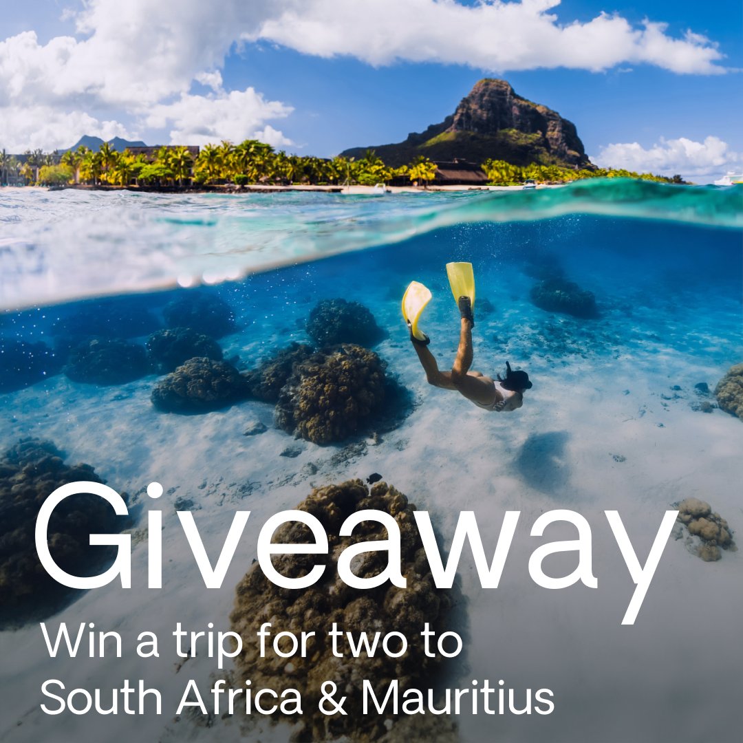 Listen up #exoticcatravelers! Want to win a trip for 2 to South Africa and Mauritius? ✈️ Enter our giveaway by clicking on the link (It’s really easy) 👉 bit.ly/43CxMRj Good luck! 🍀 #southafrica #mauritius #giveaway #exoticcatravelers #exoticca